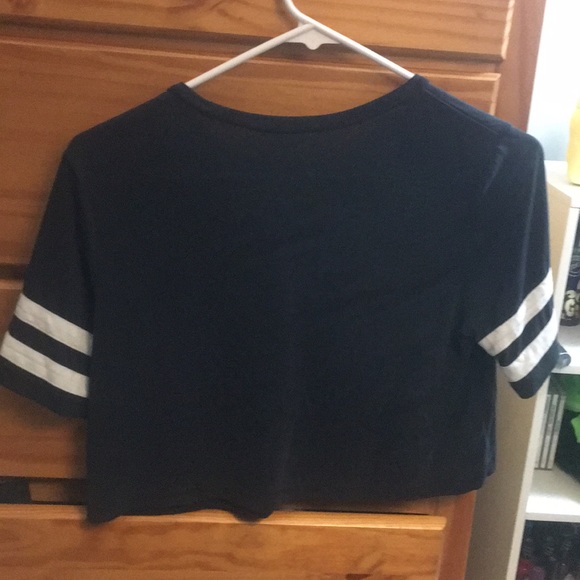 Dark Grey crop top - Picture 2 of 2